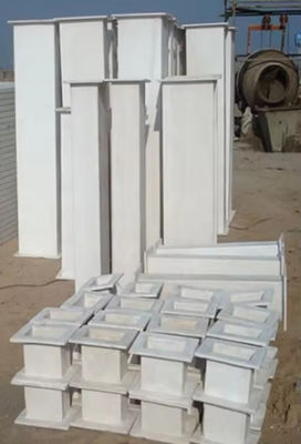 Indústria comercial FRP GRP Tubulação / Tubulação de ventilação