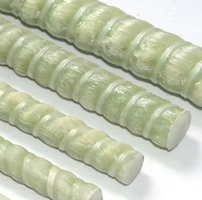 Resistência à corrosão de alta resistência Frp GRP Rebar para construção peso leve