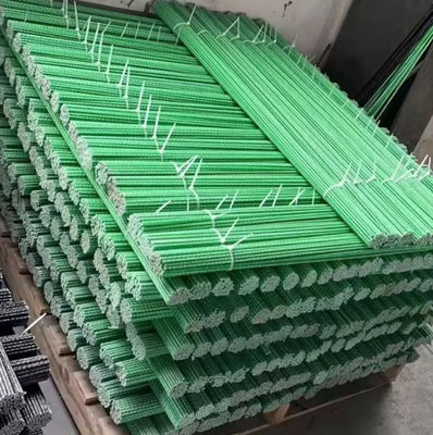 Peso leveFibra de vidro GRP FRP Barras de reforço resistentes à corrosão