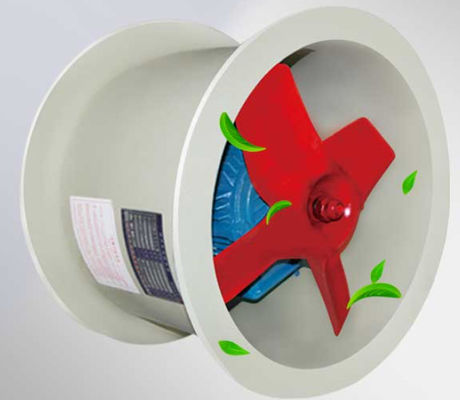 Ventilador de fluxo axial de fibra de vidro reforçado de plástico de alta resistência