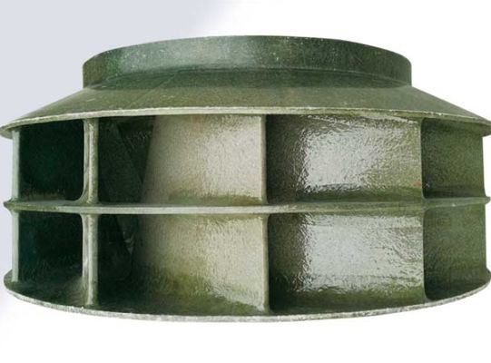 Impeller de ventoinha centrífuga FRP à prova de explosão Peso leve 1900-78000 m3/h