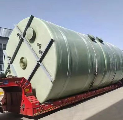 Tanques de armazenamento químico de FRP de plástico reforçado com fibra