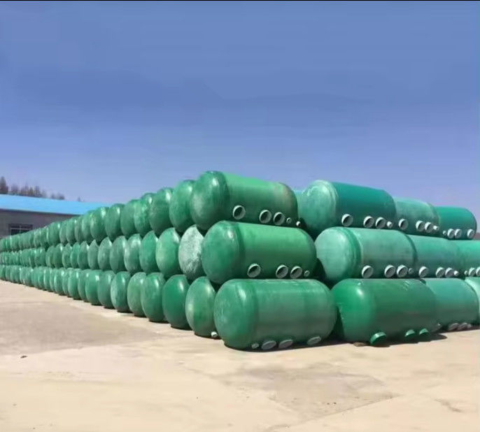 20m3 5000 galões FRP GRP tanque séptico subterrâneo para shopping mall hospital escolar
